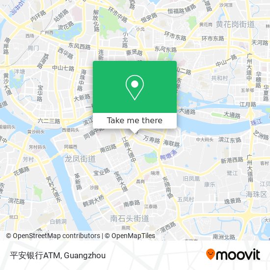 平安银行ATM map