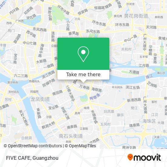 FIVE CAFE map