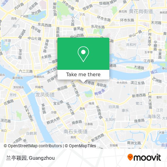 兰亭颖园 map