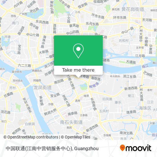中国联通(江南中营销服务中心) map
