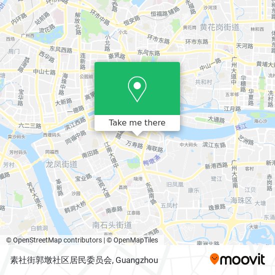素社街郭墩社区居民委员会 map
