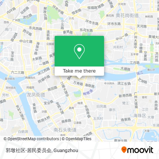 郭墩社区-居民委员会 map