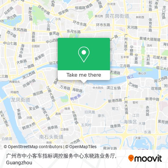 广州市中小客车指标调控服务中心东晓路业务厅 map