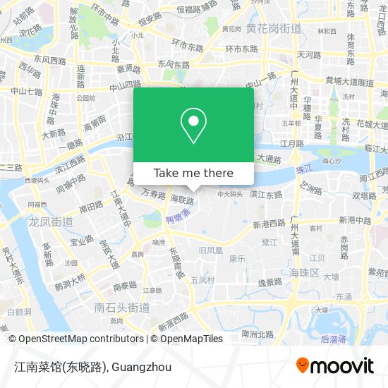 江南菜馆(东晓路) map