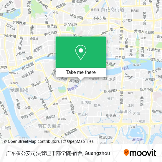 广东省公安司法管理干部学院-宿舍 map