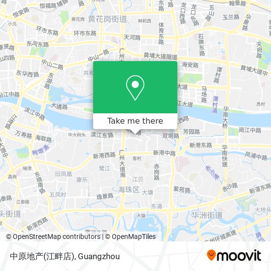 中原地产(江畔店) map