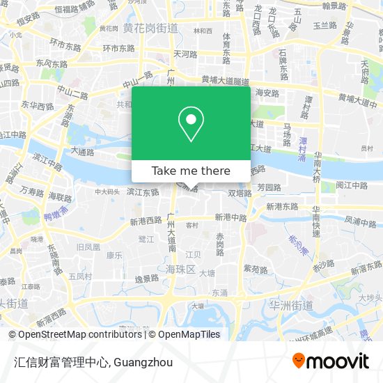 汇信财富管理中心 map