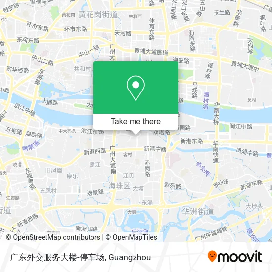 广东外交服务大楼-停车场 map