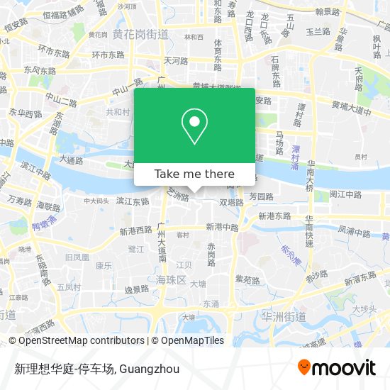 新理想华庭-停车场 map
