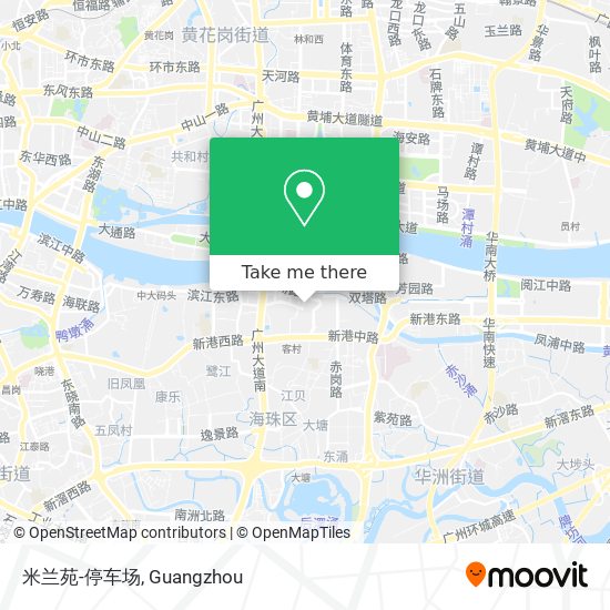 米兰苑-停车场 map