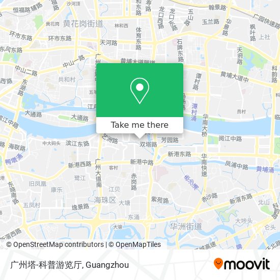 广州塔-科普游览厅 map