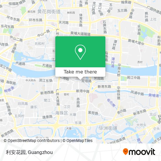 利安花园 map
