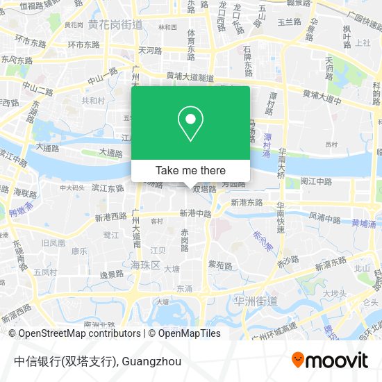 中信银行(双塔支行) map