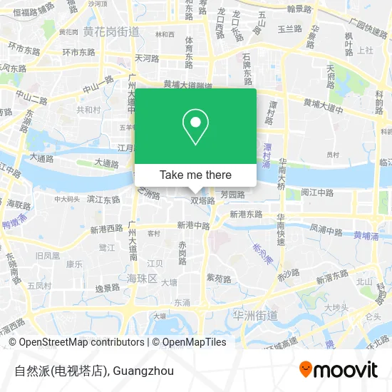 自然派(电视塔店) map
