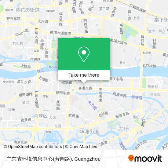 广东省环境信息中心(芳园路) map