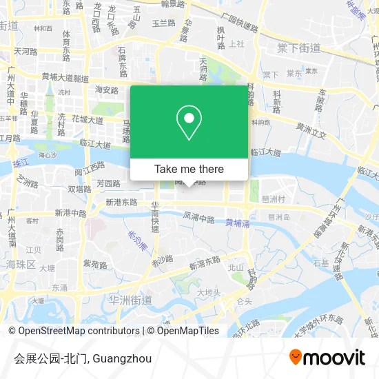会展公园-北门 map