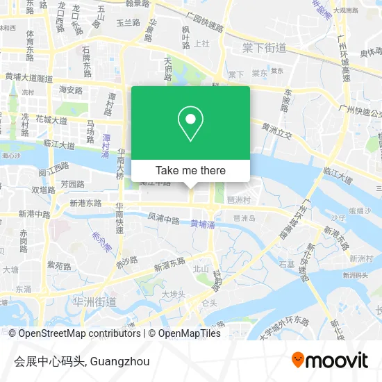 会展中心码头 map