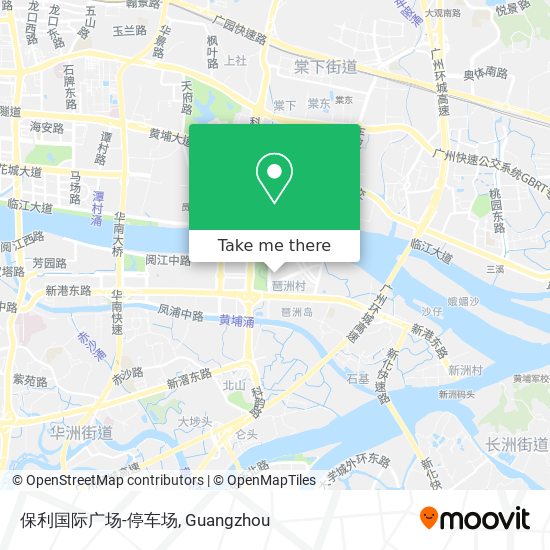 保利国际广场-停车场 map