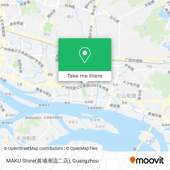 MAKU Store(黄埔潮流二店) map