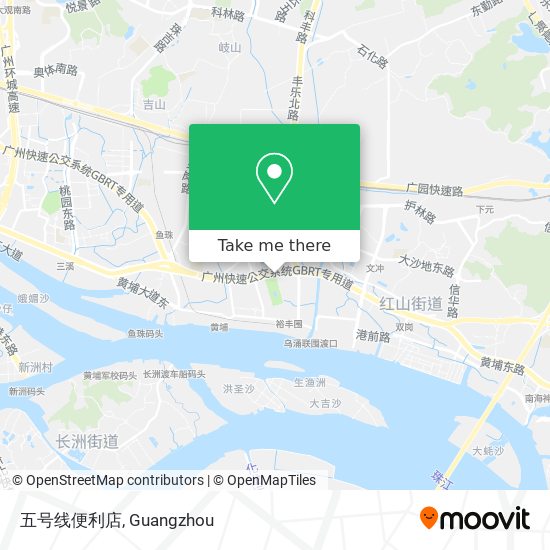 五号线便利店 map
