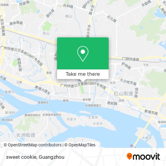 sweet cookie map