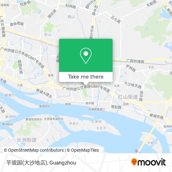 芋观园(大沙地店) map