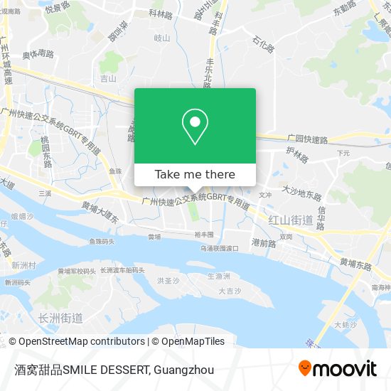 酒窝甜品SMILE  DESSERT map