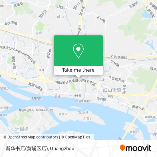 新华书店(黄埔区店) map