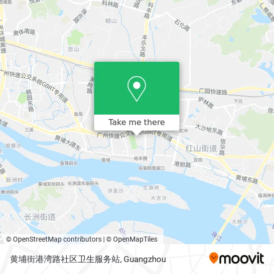 黄埔街港湾路社区卫生服务站 map