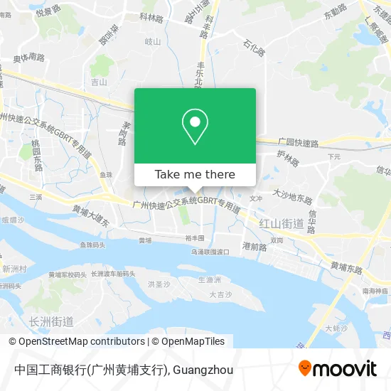 中国工商银行(广州黄埔支行) map