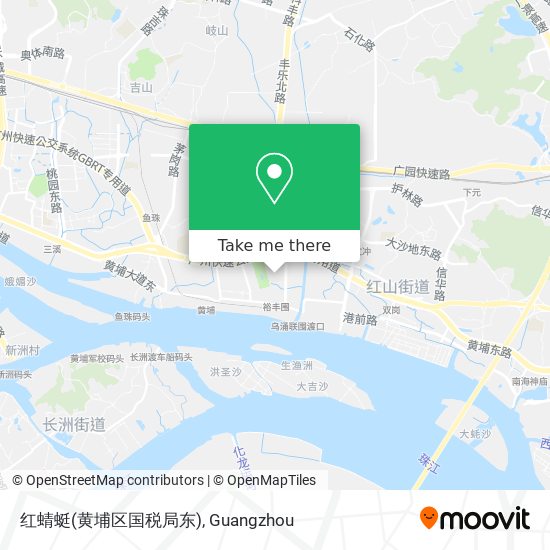 红蜻蜓(黄埔区国税局东) map