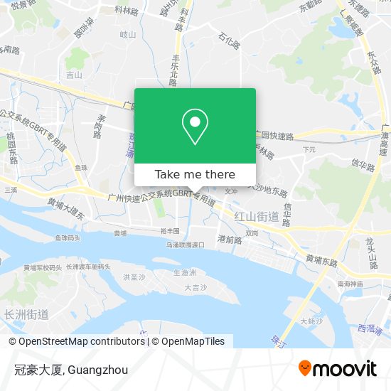 冠豪大厦 map