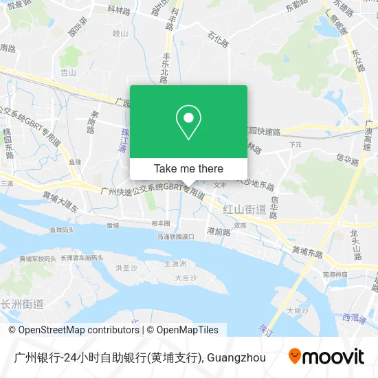 广州银行-24小时自助银行(黄埔支行) map