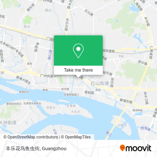 丰乐花鸟鱼虫街 map