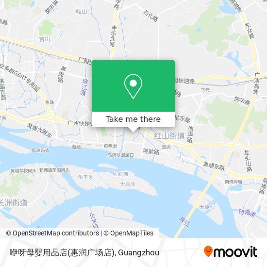 咿呀母婴用品店(惠润广场店) map