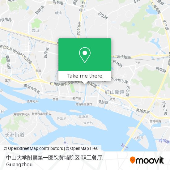 中山大学附属第一医院黄埔院区-职工餐厅 map