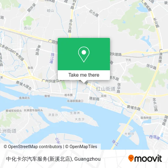 中化卡尔汽车服务(新溪北店) map