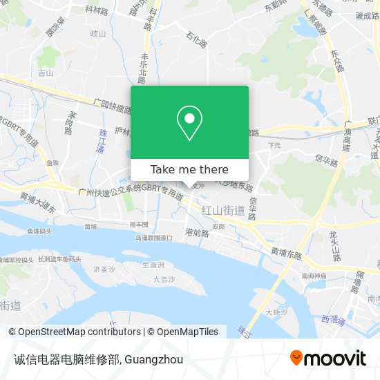 诚信电器电脑维修部 map