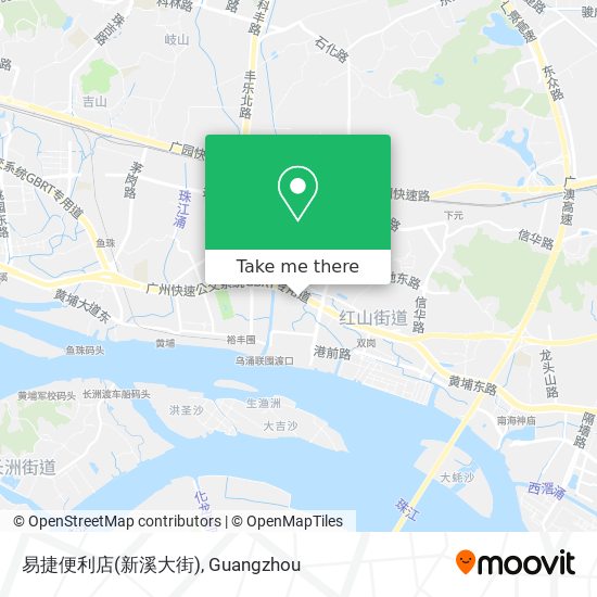 易捷便利店(新溪大街) map