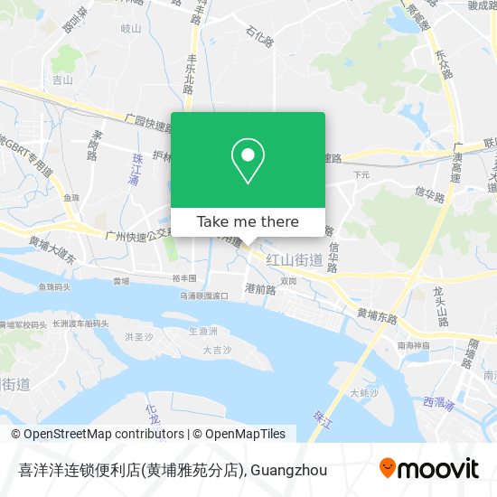 喜洋洋连锁便利店(黄埔雅苑分店) map