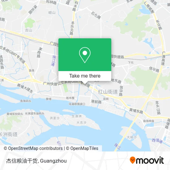 杰信粮油干货 map