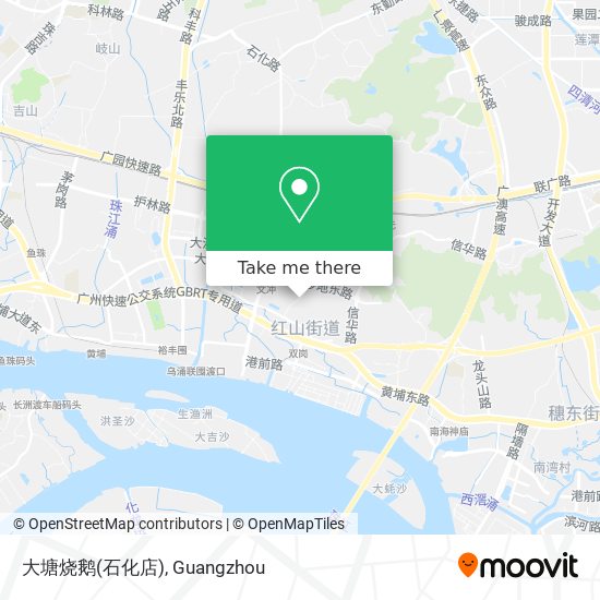 大塘烧鹅(石化店) map