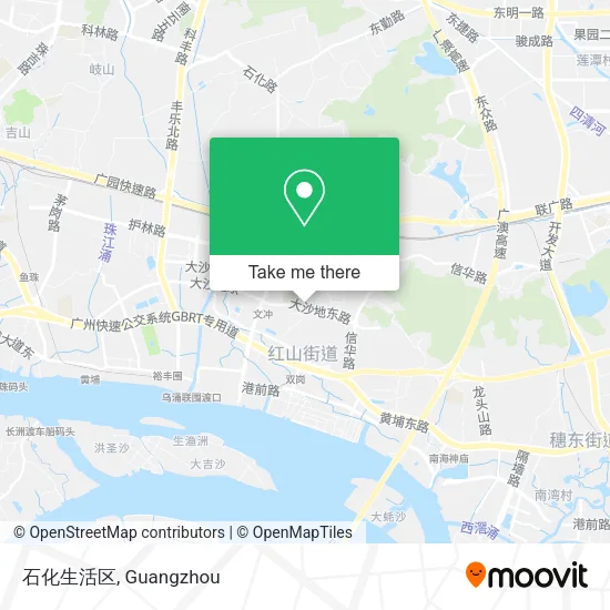 石化生活区 map