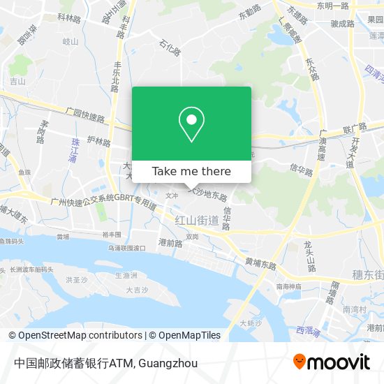 中国邮政储蓄银行ATM map