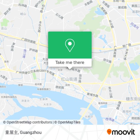 童屋主 map