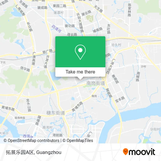 拓展乐园A区 map