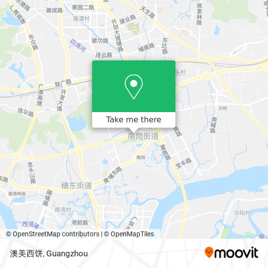 澳美西饼 map