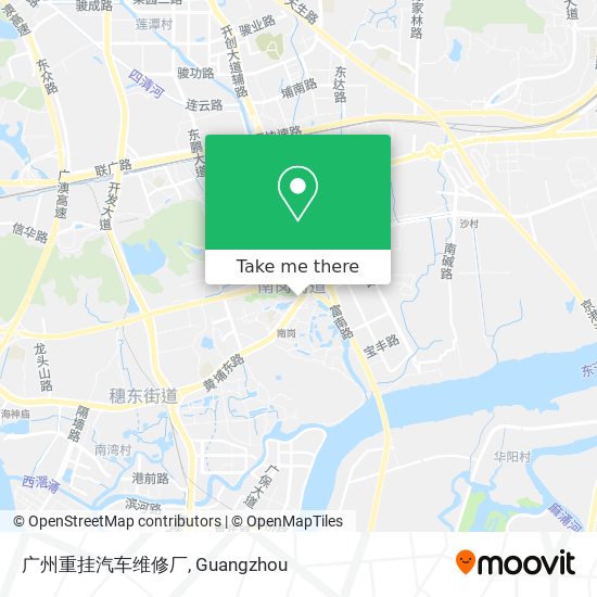 广州重挂汽车维修厂 map
