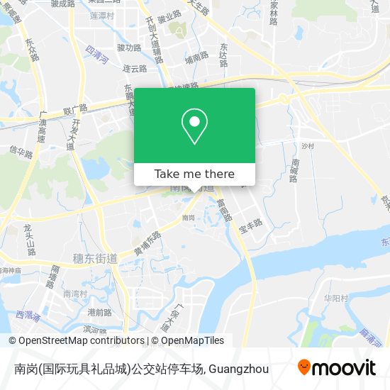 南岗(国际玩具礼品城)公交站停车场 map