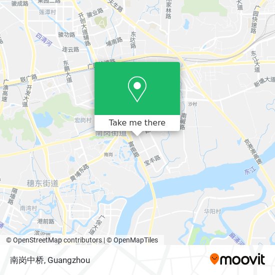 南岗中桥 map